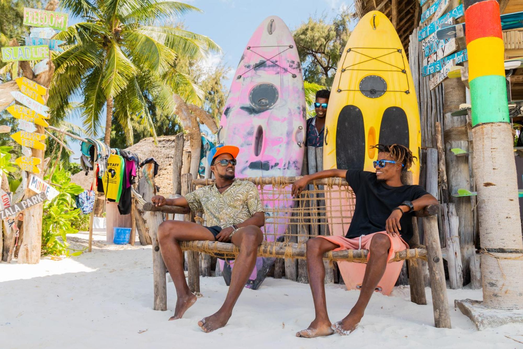 Pili Pili Beach Bungalows ジャンビアニ エクステリア 写真